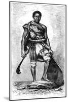 A Young Dahomian, Guinea, C1870s-E Ronjat-Mounted Giclee Print