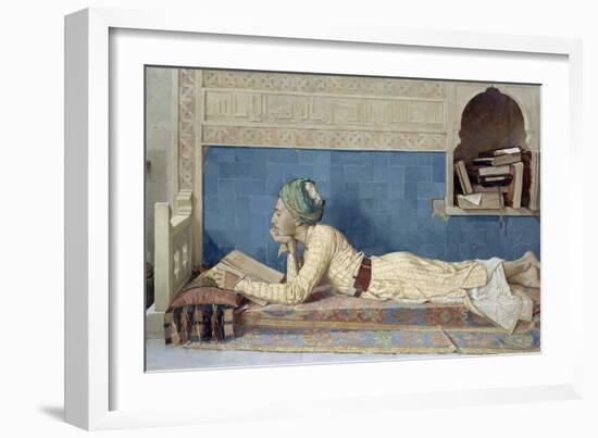 A Young Emir, 1905-Osman Hamdi Bey-Framed Giclee Print