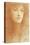 A Young Englishwoman-Fernand Khnopff-Stretched Canvas