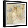 A Young Girl from the East (Mlle. Euphrasie)-Berthe Morisot-Framed Giclee Print