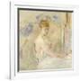 A Young Girl from the East (Mlle. Euphrasie)-Berthe Morisot-Framed Giclee Print