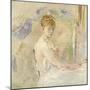 A Young Girl from the East (Mlle. Euphrasie)-Berthe Morisot-Mounted Giclee Print