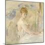 A Young Girl from the East (Mlle. Euphrasie)-Berthe Morisot-Mounted Giclee Print