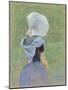 A Young Girl from Zeeland-Emile Claus-Mounted Giclee Print