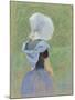 A Young Girl from Zeeland-Emile Claus-Mounted Giclee Print