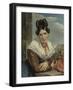 A Young Girl Reposing-Jan Adam Kruseman-Framed Art Print