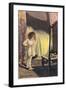 A Young Girl Undressing, from 'A Child's Garden of Verses' by Robert Louis Stevenson, Published…-Jessie Willcox-Smith-Framed Giclee Print