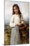 A Young Girl with a Basket of Fruit, 1905-William Adolphe Bouguereau-Mounted Giclee Print