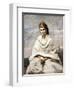 A Young Greek with a White Shawl, C.1868-70-Jean-Baptiste-Camille Corot-Framed Giclee Print