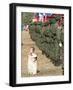 A Young Karen Child Seems Lost in a Karen Army Formation-null-Framed Photographic Print