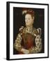 A Young Lady Aged 21, Possibly Helena Snakenborg, Later Marchioness of Northampton-British School 16th century-Framed Giclee Print