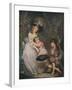 A Young Lady Encouraging the Low Comedian, c1786-1826, (1919)-William Ward-Framed Giclee Print