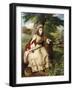 A Young Lady Fishing, 1873-William Maw Egley-Framed Giclee Print