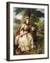 A Young Lady Fishing, 1873-William Maw Egley-Framed Giclee Print