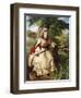 A Young Lady Fishing, 1873-William Maw Egley-Framed Giclee Print