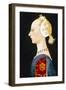 A Young Lady of Fashion, 1462-1465-Paolo Uccello-Framed Giclee Print