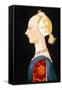 A Young Lady of Fashion-Paolo Uccello-Framed Stretched Canvas