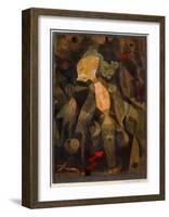 A Young Lady's Adventure, 1922-Paul Klee-Framed Giclee Print