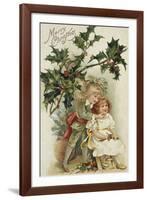 A Young Lady's First Kiss-The Vintage Collection-Framed Giclee Print