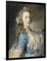 A Young Lady with a Parrot, C.1730-Rosalba Giovanna Carriera-Framed Giclee Print