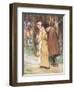 A Young Maiden Glancing at the Scarlet Letter-Hugh Thomson-Framed Giclee Print