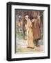 A Young Maiden Glancing at the Scarlet Letter-Hugh Thomson-Framed Giclee Print