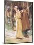 A Young Maiden Glancing at the Scarlet Letter-Hugh Thomson-Mounted Giclee Print