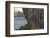 A Young Male Climber Ascends the Coastal Route: Kuda Laut a 5.11A in Siung Beach-Dan Holz-Framed Photographic Print