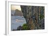 A Young Male Climber Ascends the Coastal Route: Kuda Laut a 5.11A in Siung Beach-Dan Holz-Framed Photographic Print