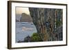 A Young Male Climber Ascends the Coastal Route: Kuda Laut a 5.11A in Siung Beach-Dan Holz-Framed Photographic Print