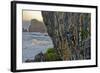 A Young Male Climber Ascends the Coastal Route: Kuda Laut a 5.11A in Siung Beach-Dan Holz-Framed Photographic Print