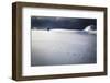 A Young Male Skins Up Towards Table Mountain in the Mount Baker Backcountry, Washington-Jay Goodrich-Framed Photographic Print