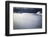 A Young Male Skins Up Towards Table Mountain in the Mount Baker Backcountry, Washington-Jay Goodrich-Framed Photographic Print