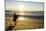 A Young Male Surfer Walks Along the Beach at End of Long Beach Island, New Jersey-Vince M. Camiolo-Mounted Photographic Print