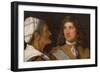 A Young Man and the Procuress (Oil on Copper)-Michael Sweerts-Framed Giclee Print