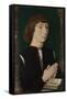 A Young Man at Prayer, 1470S-Hans Memling-Framed Stretched Canvas