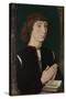 A Young Man at Prayer, 1470S-Hans Memling-Stretched Canvas