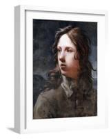 A Young Man, Bust Length, in a Grey Jacket-Michael Sweerts-Framed Giclee Print