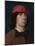A Young Man in a Red Cap, C.1512 (Oil on Oak Panel)-Michiel Sittow-Mounted Giclee Print