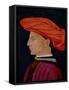 A Young Man in a Scarlet Turban, c.1425-27-Tomasso Masaccio-Framed Stretched Canvas