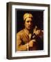 A Young Man in a Turban Holding a Roemer: the Fingernail Test-Michael Sweerts-Framed Giclee Print