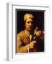 A Young Man in a Turban Holding a Roemer: the Fingernail Test-Michael Sweerts-Framed Giclee Print