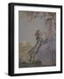 A Young Man Kneeling before a Lady-Konstantin Andreyevich Somov-Framed Giclee Print