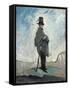 A Young Man Looking Out on the World-Sir William Orpen-Framed Stretched Canvas