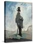A Young Man Looking Out on the World-Sir William Orpen-Stretched Canvas