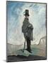 A Young Man Looking Out on the World-Sir William Orpen-Mounted Giclee Print