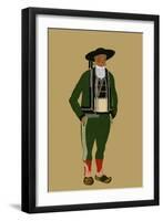 A Young Man of Brittany-Elizabeth Whitney Moffat-Framed Art Print