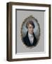 A Young Man with the Initials J.L.F., C.1830-Auguste Hervieu-Framed Giclee Print