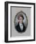 A Young Man with the Initials J.L.F., C.1830-Auguste Hervieu-Framed Giclee Print