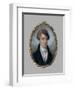 A Young Man with the Initials J.L.F., C.1830-Auguste Hervieu-Framed Giclee Print